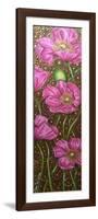 Long Pink Poppies-Cherie Roe Dirksen-Framed Premium Giclee Print