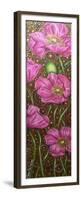 Long Pink Poppies-Cherie Roe Dirksen-Framed Premium Giclee Print