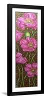 Long Pink Poppies-Cherie Roe Dirksen-Framed Giclee Print