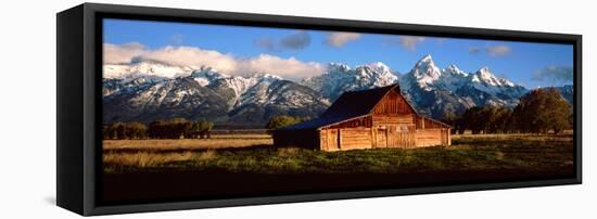 Long Point-Shelley Lake-Framed Stretched Canvas