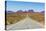 Long Road Leading into the Monument Valley, Arizona, United States of America, North America-Michael Runkel-Stretched Canvas