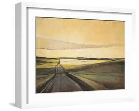 Long Road-Wendy Kroeker-Framed Art Print