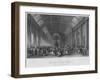 'Long Room in the Custom House. Payment of the Customs', c1841-Henry Melville-Framed Giclee Print