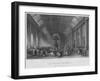 'Long Room in the Custom House. Payment of the Customs', c1841-Henry Melville-Framed Giclee Print