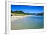 Long Sandy Beach, Abel Tasman National Park, South Island, New Zealand, Pacific-Michael-Framed Photographic Print