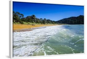 Long Sandy Beach, Abel Tasman National Park, South Island, New Zealand, Pacific-Michael-Framed Photographic Print