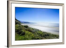 Long Sandy Beach, Abel Tasman National Park, South Island, New Zealand, Pacific-Michael-Framed Photographic Print