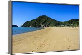 Long Sandy Beach, Abel Tasman National Park, South Island, New Zealand, Pacific-Michael-Framed Photographic Print