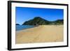 Long Sandy Beach, Abel Tasman National Park, South Island, New Zealand, Pacific-Michael-Framed Photographic Print