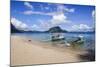 Long Sandy Beach in the Bacuit Archipelago, Palawan, Philippines, Southeast Asia, Asia-Michael Runkel-Mounted Photographic Print