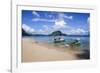 Long Sandy Beach in the Bacuit Archipelago, Palawan, Philippines, Southeast Asia, Asia-Michael Runkel-Framed Photographic Print