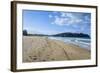 Long Sandy Hot Water Beach, Coromandel Coast, North Island, New Zealand, Pacific-Michael Runkel-Framed Photographic Print