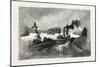 Long Sault Rapids, from the Canal, Eastern Ontario, Canada, Nineteenth Century-null-Mounted Giclee Print