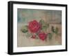 Long Stemmed Rose II-Cheri Blum-Framed Art Print