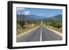 Long Straight Road in Central Malawi, Africa-Michael Runkel-Framed Photographic Print