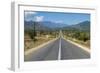 Long Straight Road in Central Malawi, Africa-Michael Runkel-Framed Photographic Print