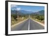 Long Straight Road in Central Malawi, Africa-Michael Runkel-Framed Photographic Print