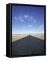 Long Straight Road in Patagonia, Patagonia, Argentina, South America-Gavin Hellier-Framed Stretched Canvas
