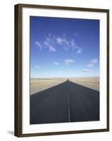 Long Straight Road in Patagonia, Patagonia, Argentina, South America-Gavin Hellier-Framed Photographic Print