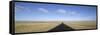 Long Straight Road, Patagonia, Border Area Argentina and Chile, South America-Gavin Hellier-Framed Stretched Canvas