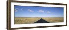 Long Straight Road, Patagonia, Border Area Argentina and Chile, South America-Gavin Hellier-Framed Photographic Print