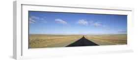 Long Straight Road, Patagonia, Border Area Argentina and Chile, South America-Gavin Hellier-Framed Photographic Print