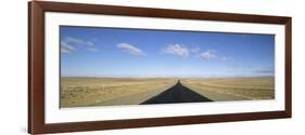 Long Straight Road, Patagonia, Border Area Argentina and Chile, South America-Gavin Hellier-Framed Photographic Print