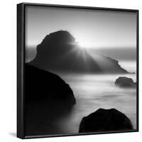 Long sunset at Indian Beach-Moises Levy-Framed Photographic Print