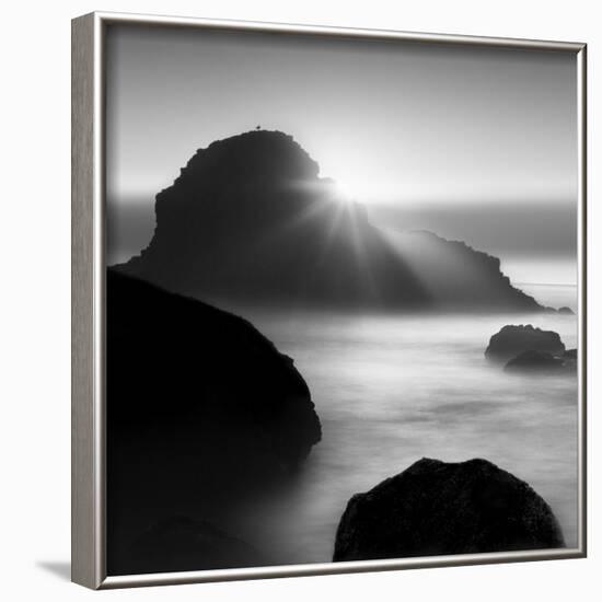 Long sunset at Indian Beach-Moises Levy-Framed Photographic Print