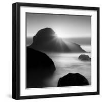 Long sunset at Indian Beach-Moises Levy-Framed Photographic Print