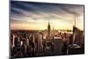 Long Sunset-Javier de la-Mounted Photographic Print