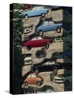 Long Term Parking, Arman 1982, Fondation Cartier at Jouy-En-Josas, Ile De France, France, Europe-Hart Kim-Stretched Canvas