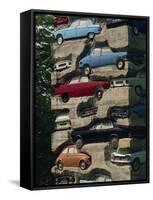 Long Term Parking, Arman 1982, Fondation Cartier at Jouy-En-Josas, Ile De France, France, Europe-Hart Kim-Framed Stretched Canvas