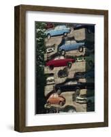 Long Term Parking, Arman 1982, Fondation Cartier at Jouy-En-Josas, Ile De France, France, Europe-Hart Kim-Framed Photographic Print