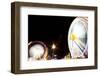 Long Time Exposure at Night at the Oktoberfest, Fairground Rides-Benjamin Engler-Framed Photographic Print