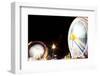 Long Time Exposure at Night at the Oktoberfest, Fairground Rides-Benjamin Engler-Framed Photographic Print