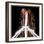 Long Time Exposure at Night at the Oktoberfest, Fairground Rides-Benjamin Engler-Framed Photographic Print