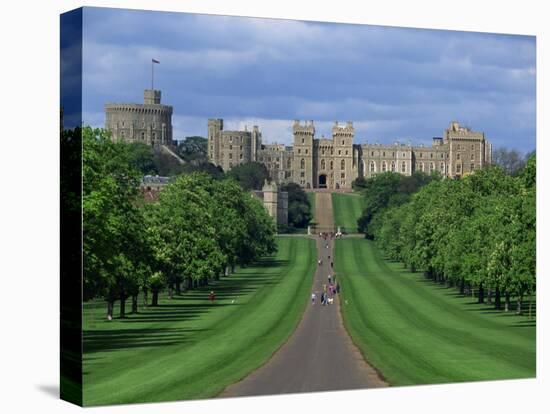 Long Walk from Windsor Castle, Berkshire, England, United Kingdom, Europe-Woolfitt Adam-Stretched Canvas