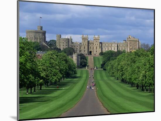 Long Walk from Windsor Castle, Berkshire, England, United Kingdom, Europe-Woolfitt Adam-Mounted Photographic Print