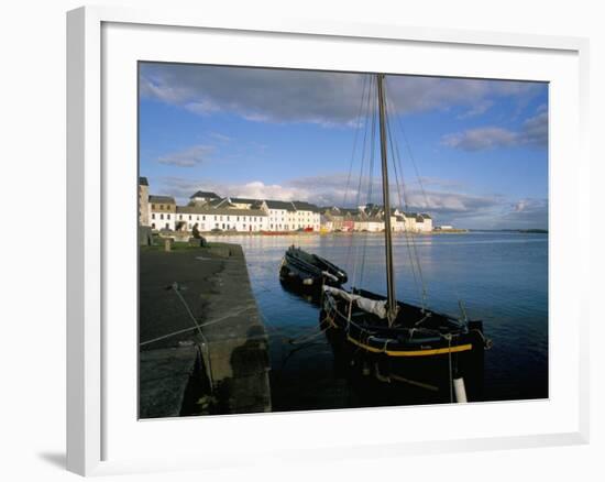 Long Walk View from Claddagh Quay, Galway Town, County Galway, Connacht, Eire (Ireland)-Bruno Barbier-Framed Photographic Print