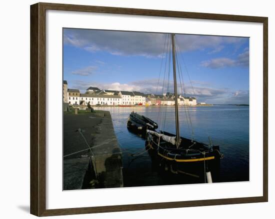 Long Walk View from Claddagh Quay, Galway Town, County Galway, Connacht, Eire (Ireland)-Bruno Barbier-Framed Photographic Print