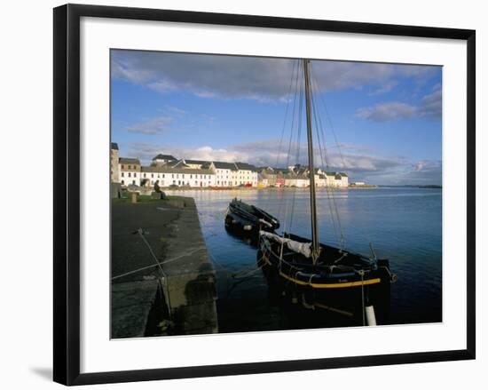 Long Walk View from Claddagh Quay, Galway Town, County Galway, Connacht, Eire (Ireland)-Bruno Barbier-Framed Photographic Print