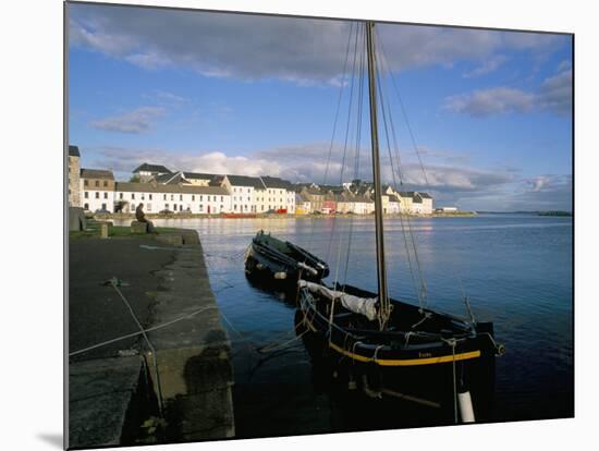 Long Walk View from Claddagh Quay, Galway Town, County Galway, Connacht, Eire (Ireland)-Bruno Barbier-Mounted Photographic Print