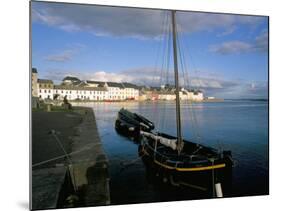 Long Walk View from Claddagh Quay, Galway Town, County Galway, Connacht, Eire (Ireland)-Bruno Barbier-Mounted Photographic Print