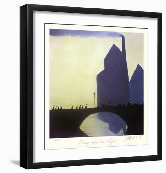 Long was the Night-Mackenzie Thorpe-Framed Collectable Print