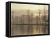 Long Water at Dusk, Hampton Court, London, England, United Kingdom, Europe-Macleod Iain-Framed Stretched Canvas