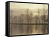 Long Water at Dusk, Hampton Court, London, England, United Kingdom, Europe-Macleod Iain-Framed Stretched Canvas