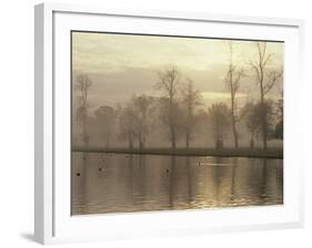 Long Water at Dusk, Hampton Court, London, England, United Kingdom, Europe-Macleod Iain-Framed Photographic Print