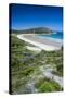 Long Wide Sandy Beach in the Wilsons Promontory National Park, Victoria, Australia, Pacific-Michael Runkel-Stretched Canvas