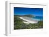 Long Wide Sandy Beach in the Wilsons Promontory National Park, Victoria, Australia, Pacific-Michael Runkel-Framed Photographic Print